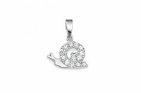 Charm Idee Preziose dal 1987 Dame in Weißgold Zircone IP.CHK18B/167